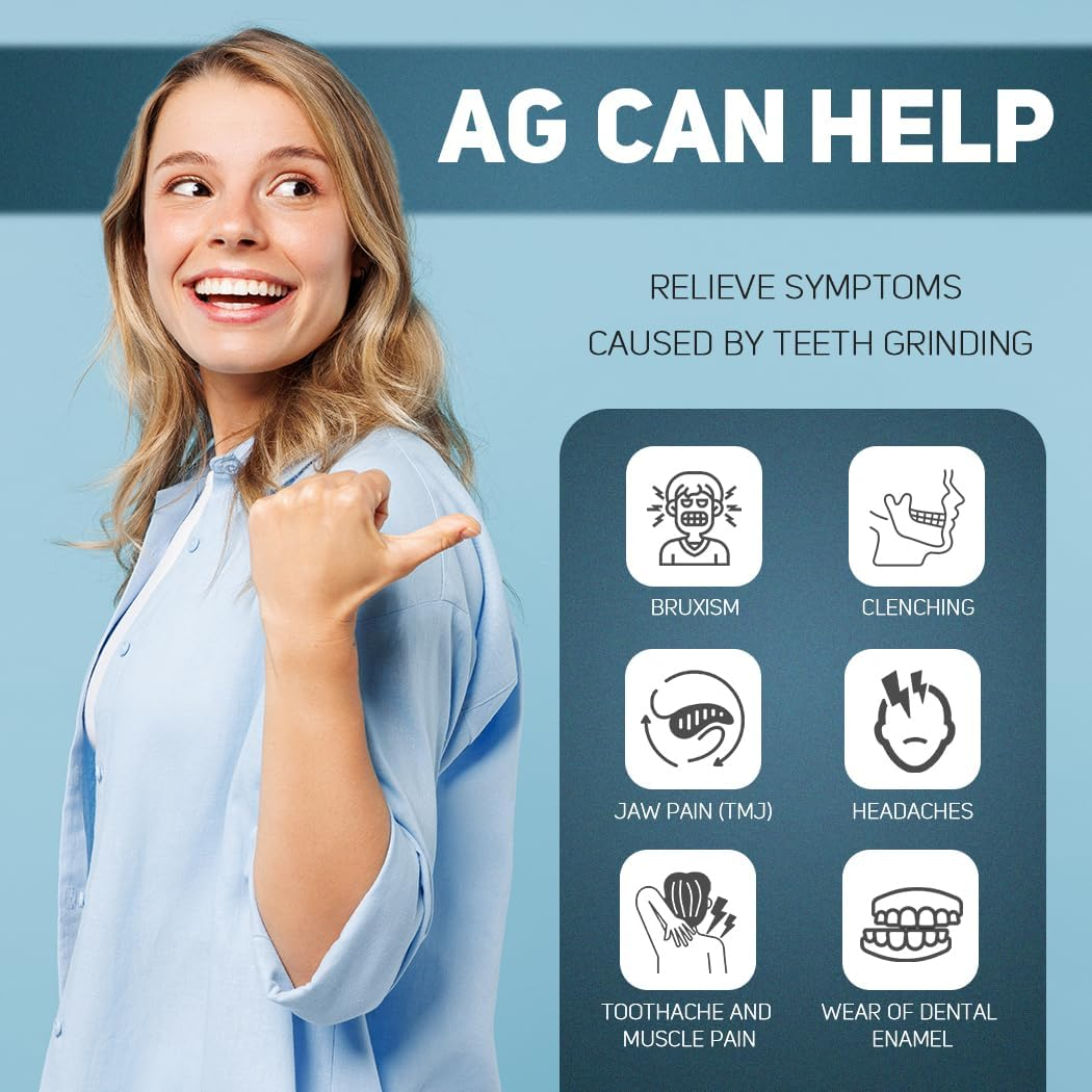 KOHEEL Adjustable Mouth Guard for Teeth Grinding and Clenching, Comfort-Fit Night Guard, Stop Bruxism Dental Guard, 12 Count (Pack of 1) image number 1