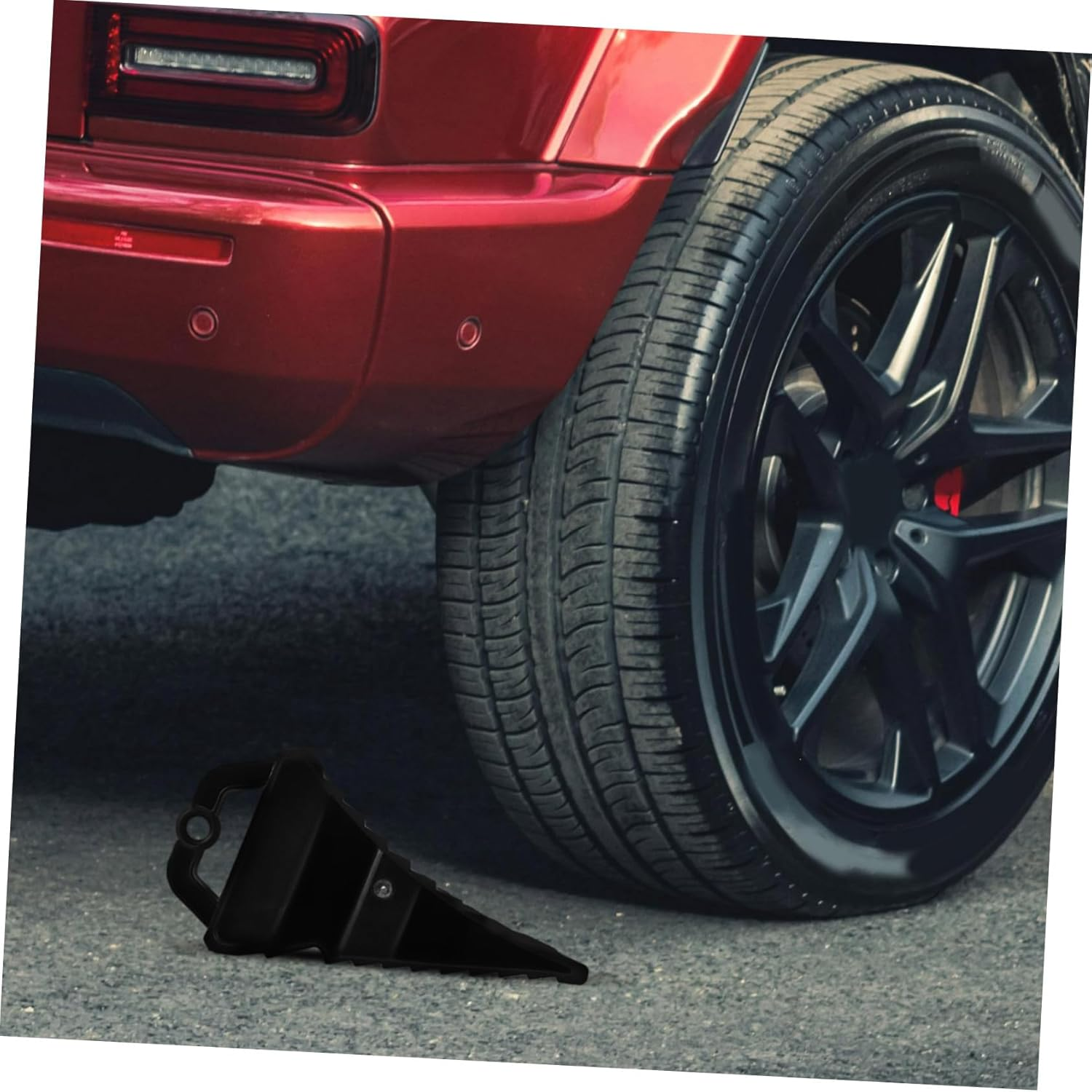 HORIALENCE Car Wheel Skid Prevention Tire Stoppers for Garage Rv Tire Protection Parking Pads Truck Wheel Stabilizers image number 6