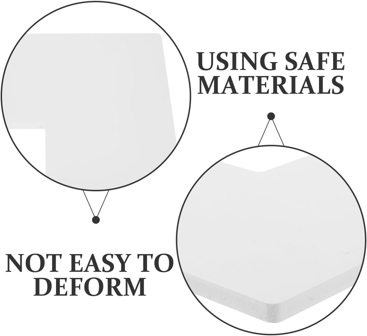 Ciieeo Floating Corner Shelf No Drilling Wall Mount Storage Rack for Bathroom Kitchen Bedroom - Space Saving Corner Wall Organizer for Home image number 6