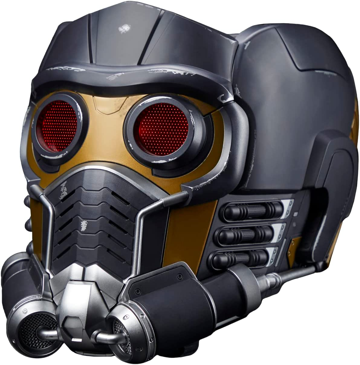 GUARDIANS of the GALAXY Marvel Legends Series Star-Lord Premium Electronic Roleplay Helmet with Light and Sound FX, Guardians of the Galaxy Adult Roleplay Gear image number 2