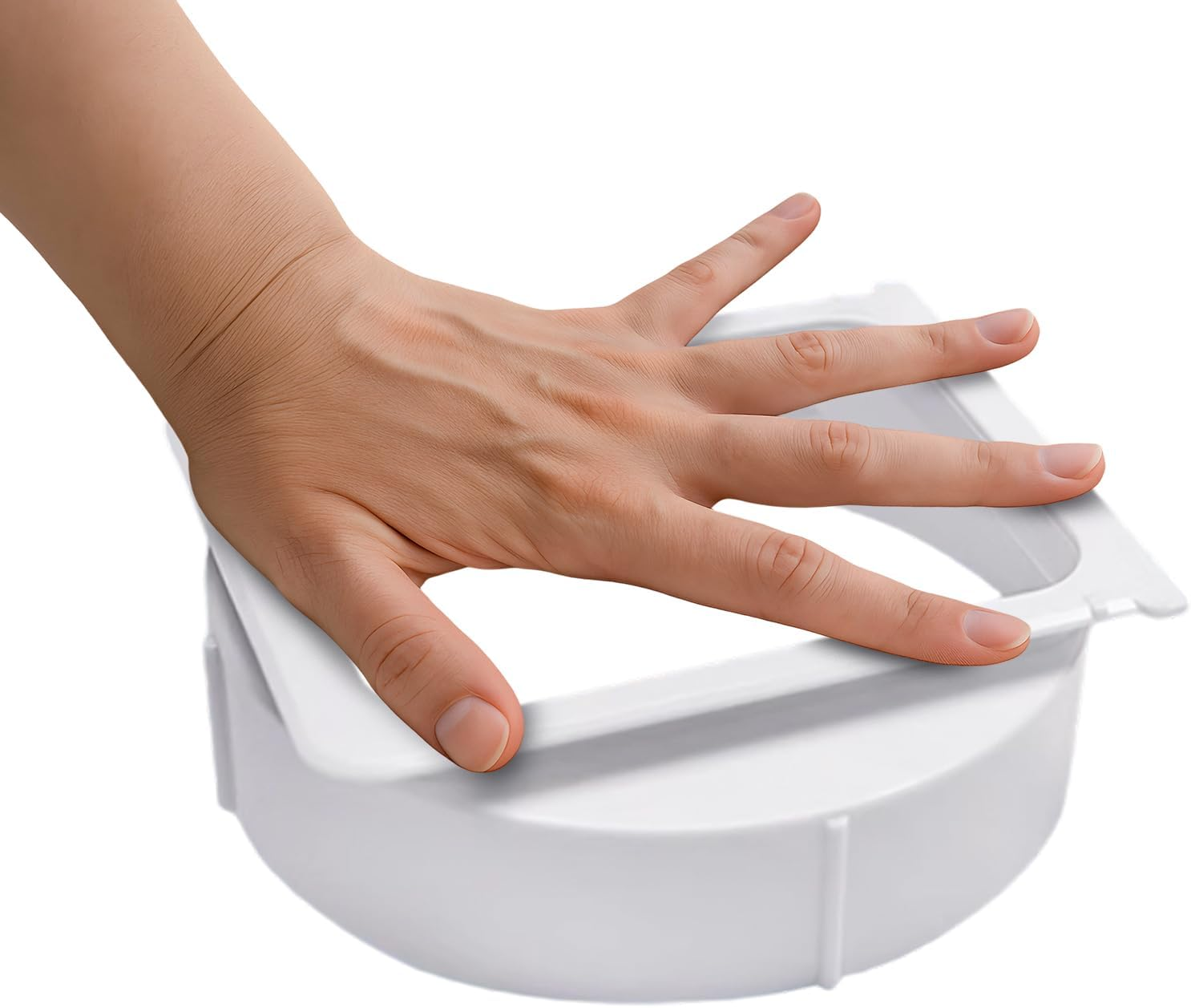 Easybymall 15Cm White ABS Plastic Portable Mobile Air Conditioner Extractor Adapter Hardware Parts