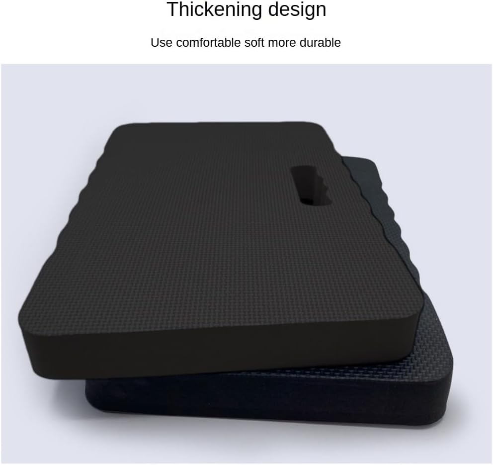 Shunkyang 2Pcs Extra Thick Kneeling Pad, Supportive Soft Foam Cushioning for Knee, Water Resistant Construction for Gardening, Bathing Baby, Workout Supplies, Lightweight, Garden Work Present（Black） image number 2