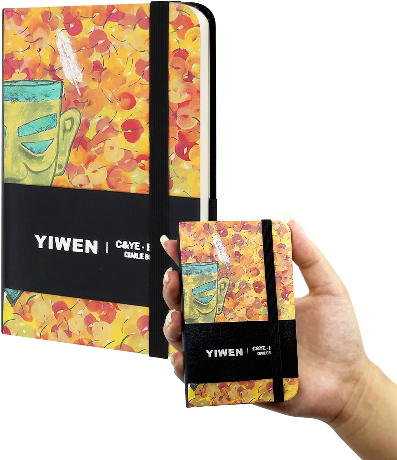 TUNJILOOL A5/A6/A7 Notebook 80 Gsm Thick Paper PU Leather Hardcover Notebook Zhou Yiwen Designer Collaboration image number 5