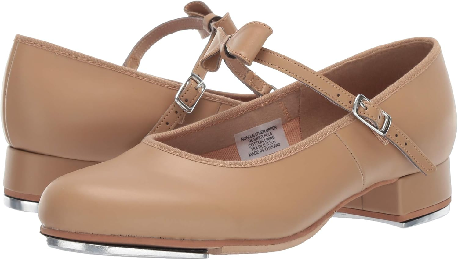 Bloch Dance Women'S Merry Jane Tap Shoe, Brown Tan, 6 Medium US image number 3