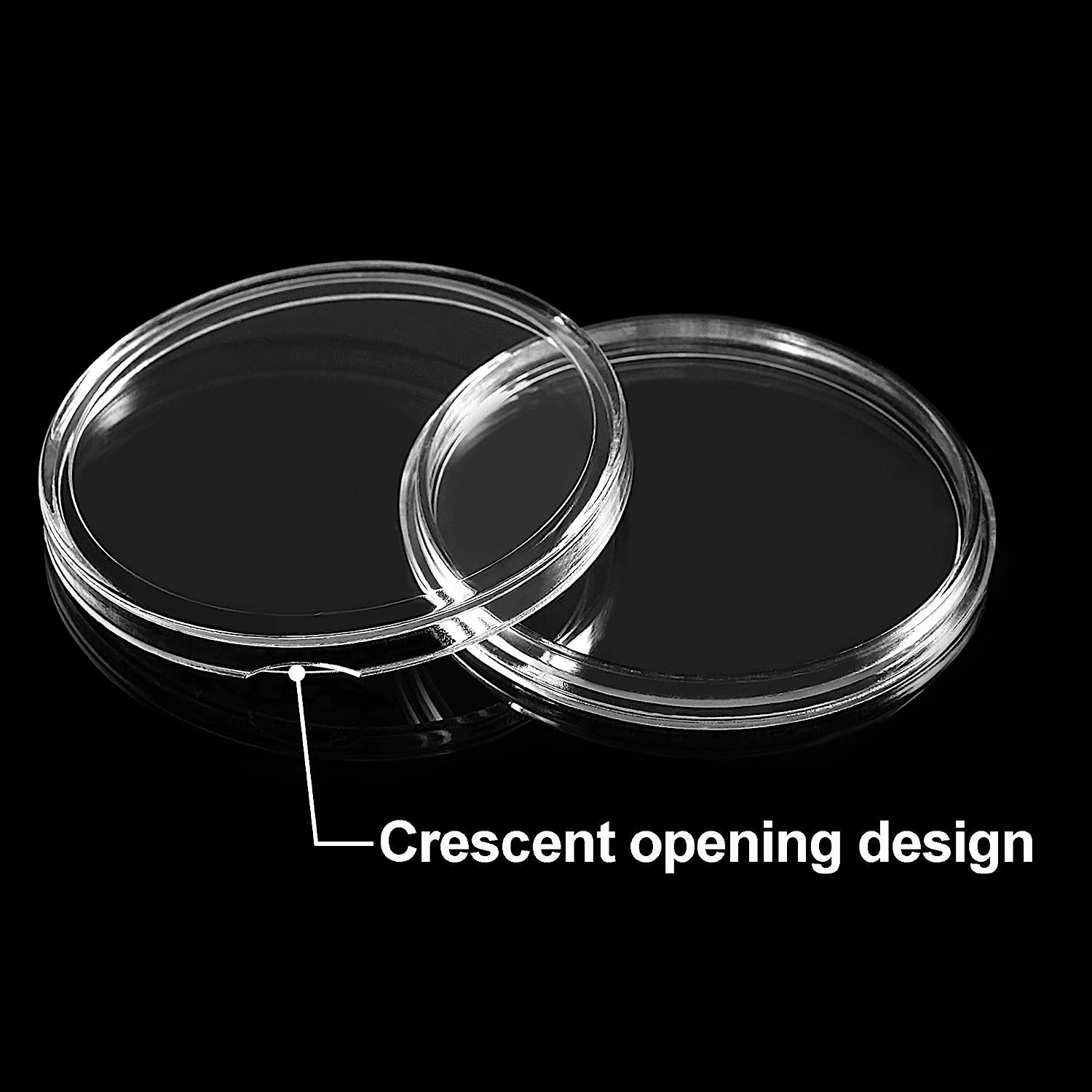 40 Pcs 46Mm Coin Capsules, with Foam Gasket and Plastic Storage Box, for Coin Collection image number 5