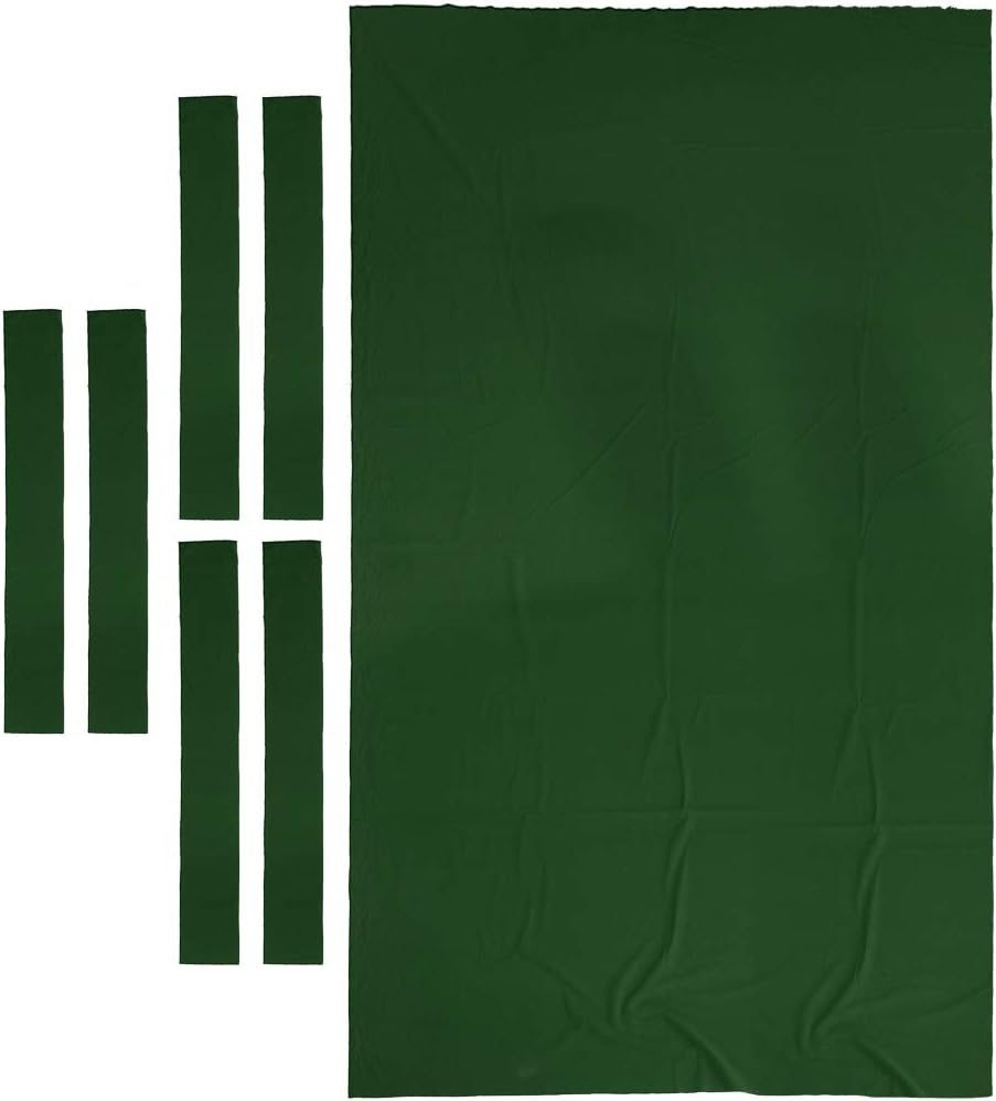 Simhoa Worsted Pool Table Felt 7/8 Foot Billiard Snooker Table Cloth Side Strips image number 5