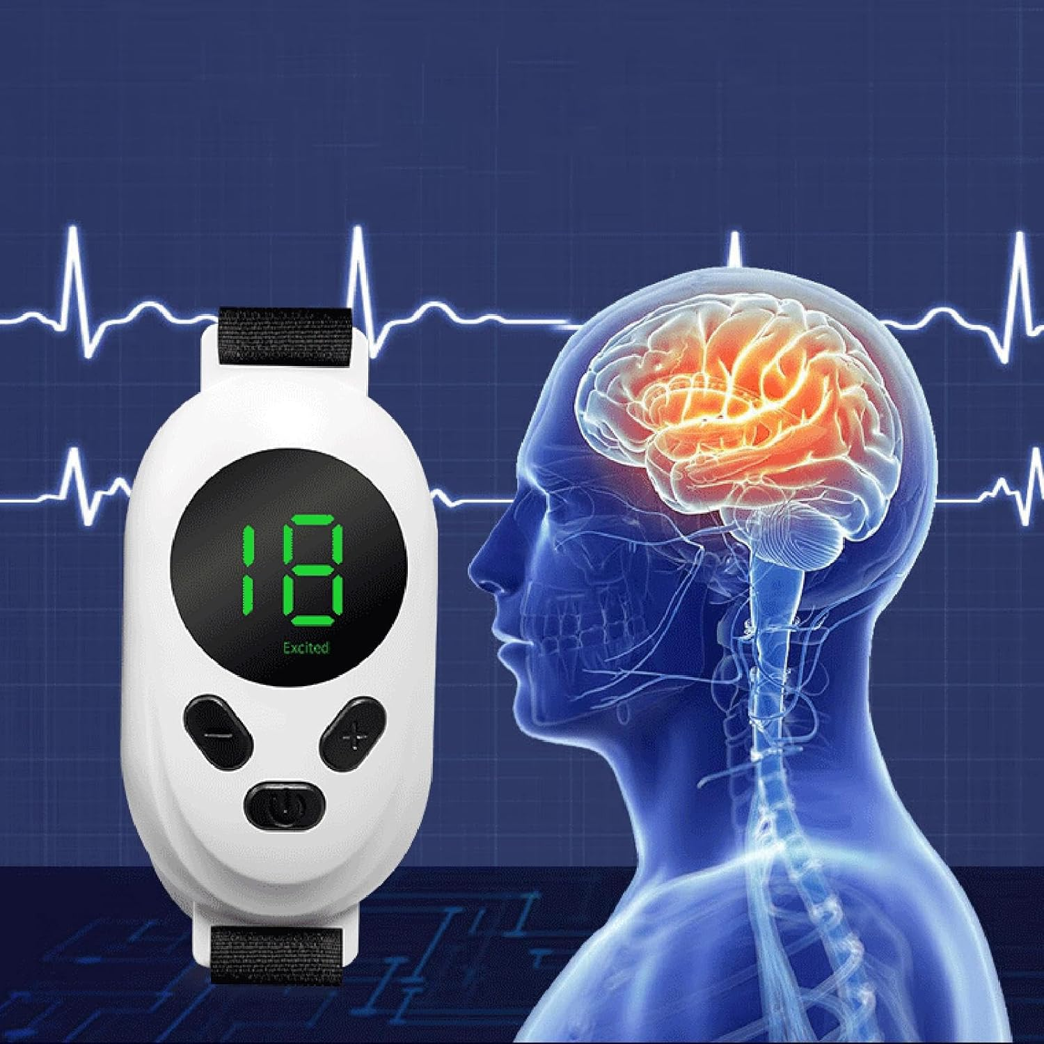 Sleep Aid Device Handheld | Low-Frequency Pulse Microcurrent Watch | Portable Smart Sleep Gadget, Compact Pulse Sleep Aid, Mode Insomnia Tool for Adults Supplies