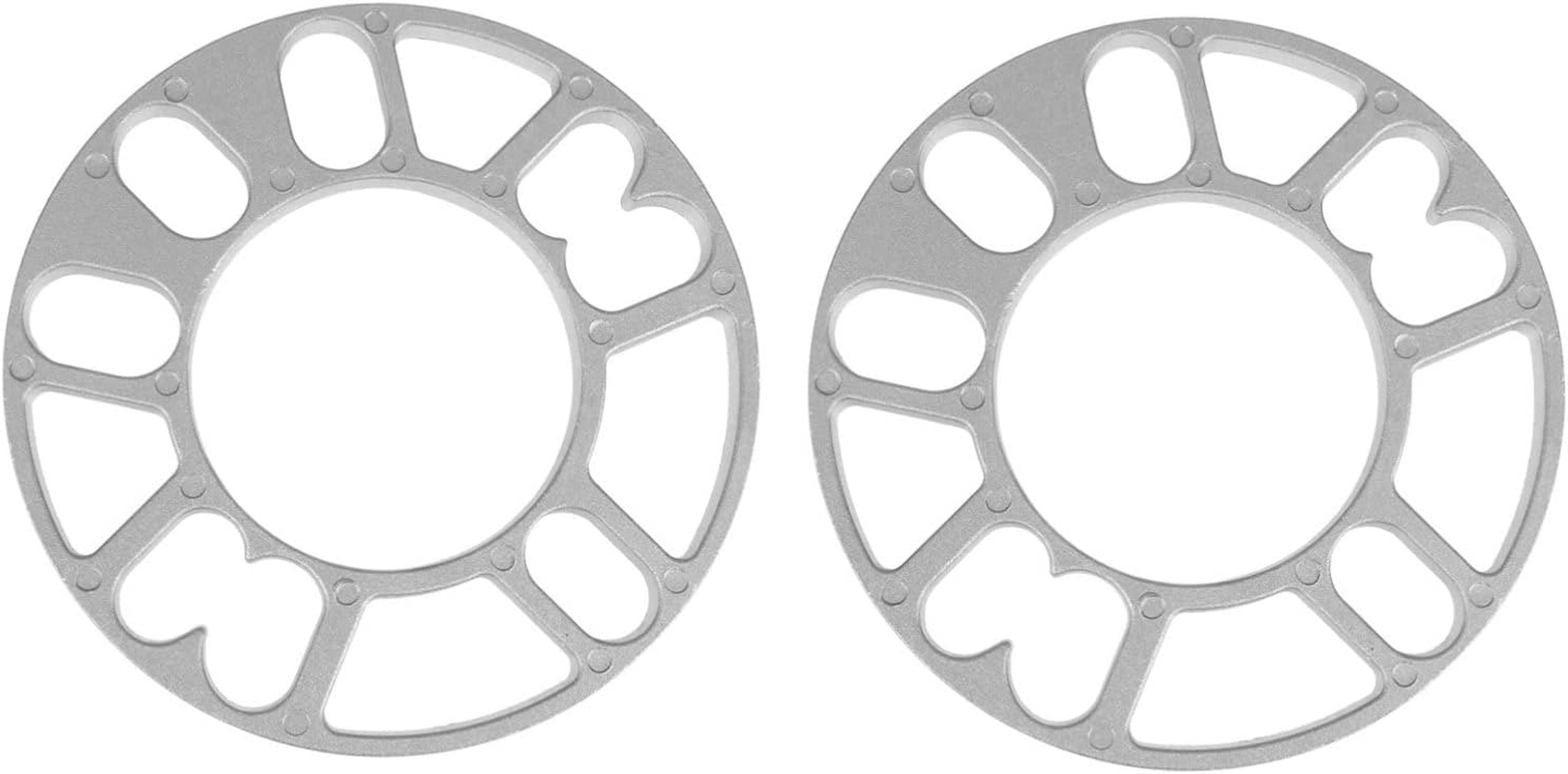 ABOOFAN 2Pcs Aluminum Alloy Wheels Spacers for Car Practical Wheel Shims for Automotive Use image number 4