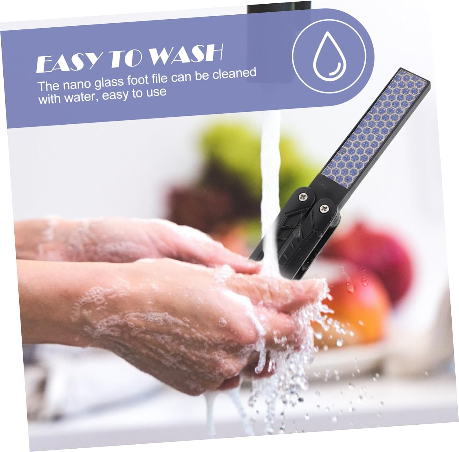 Baluue Pumice Heel Callus Remover Foot Scrubber Foot File Creative File Pumice Stone Pedicure Accessory image number 5