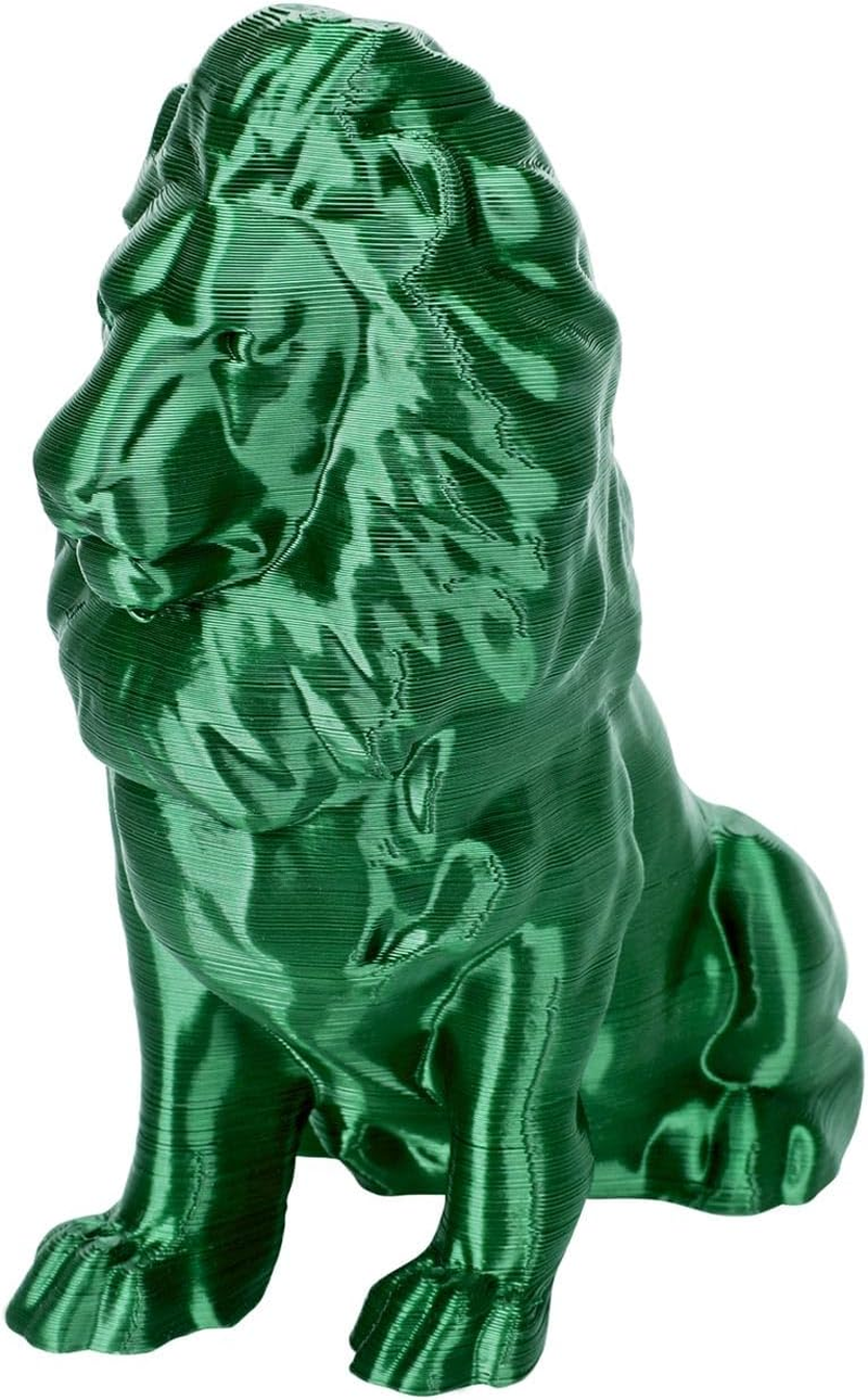 CC3D Silk Forest Green PLA Filament 1.75Mm 1KG 3D Printing Filament Silky Shiny Metallic 3D Printer Material FDM Christmas Green Color
