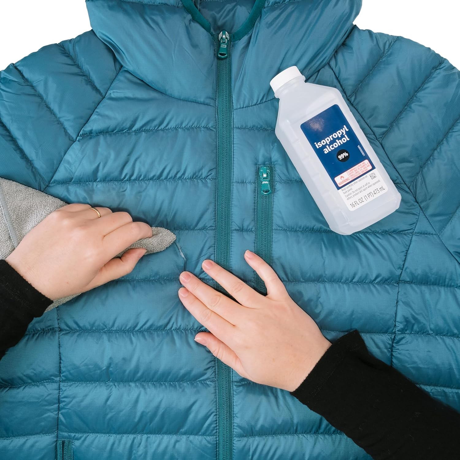 GEAR AID Tenacious Tape Mini Patches to Repair Jackets, Tents and Rain Gear, Black and Clear, 1.5&rdquo; X 2.5&rdquo;, 2 Pack image number 1