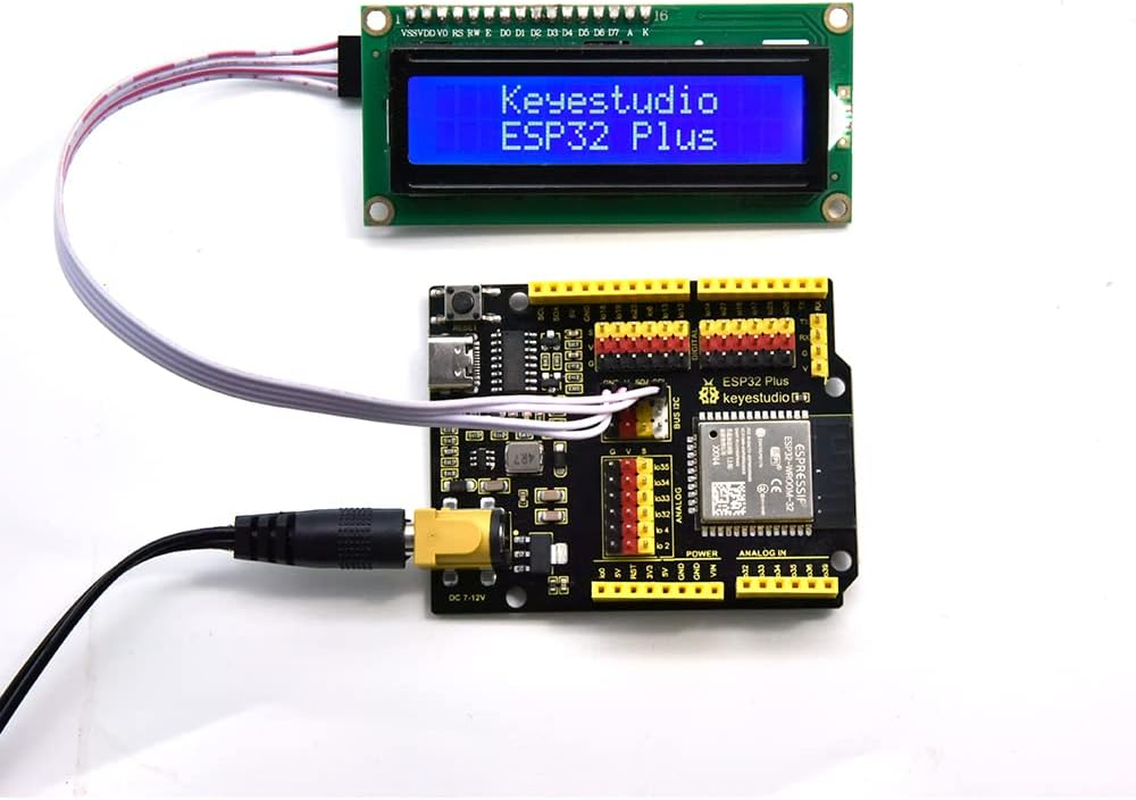 KEYESTUDIO ESP32 plus Development Board with USB Cable, Support Wifi and Bluetooth, Compatible with Arduino image number 5