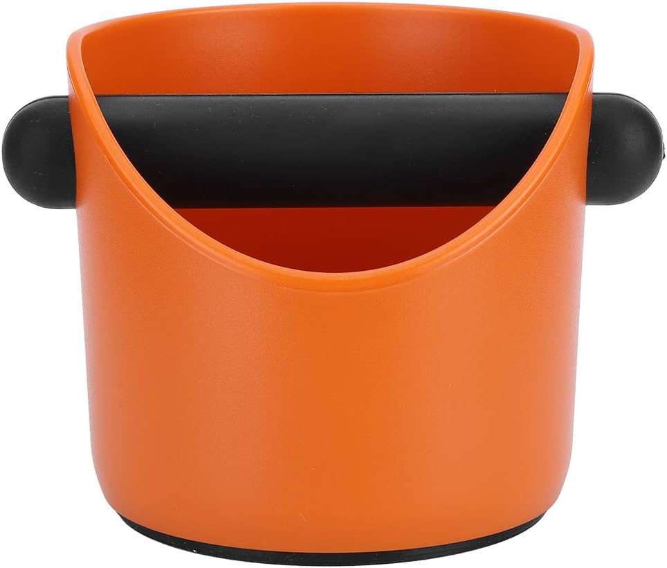 Coffee Grind Knock Box Coffee Knock Box, Mini Durable Espresso Knock Box, for Bar Milk Tea Shop(Orange) image number 5