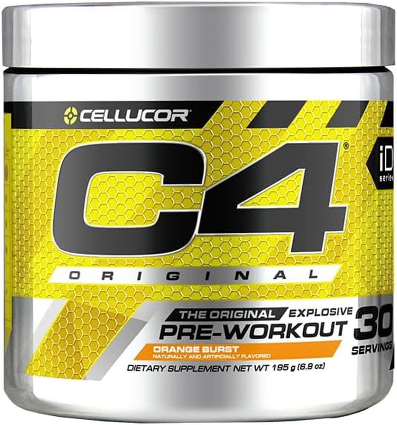 Cellucor ID Series C4 Pre Workout Original Icy Blue Raspberry, 30 Servings image number 1