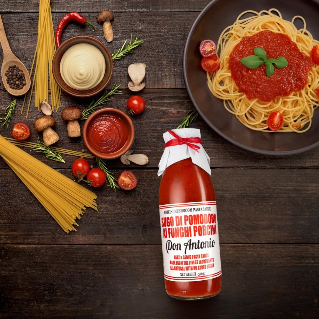 Don Antonio Porcini Mushroom Pasta Sauce 500 G image number 2