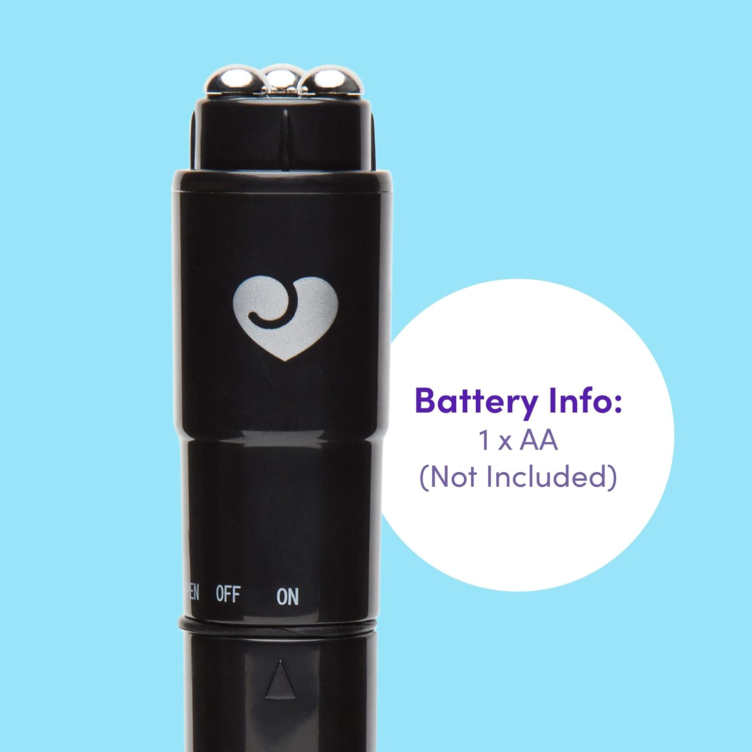 Lovehoney Black Erotic Rocket 10 Function Pleasure Vibrator - Plastic - Waterproof & Beginners Friendly image number 5