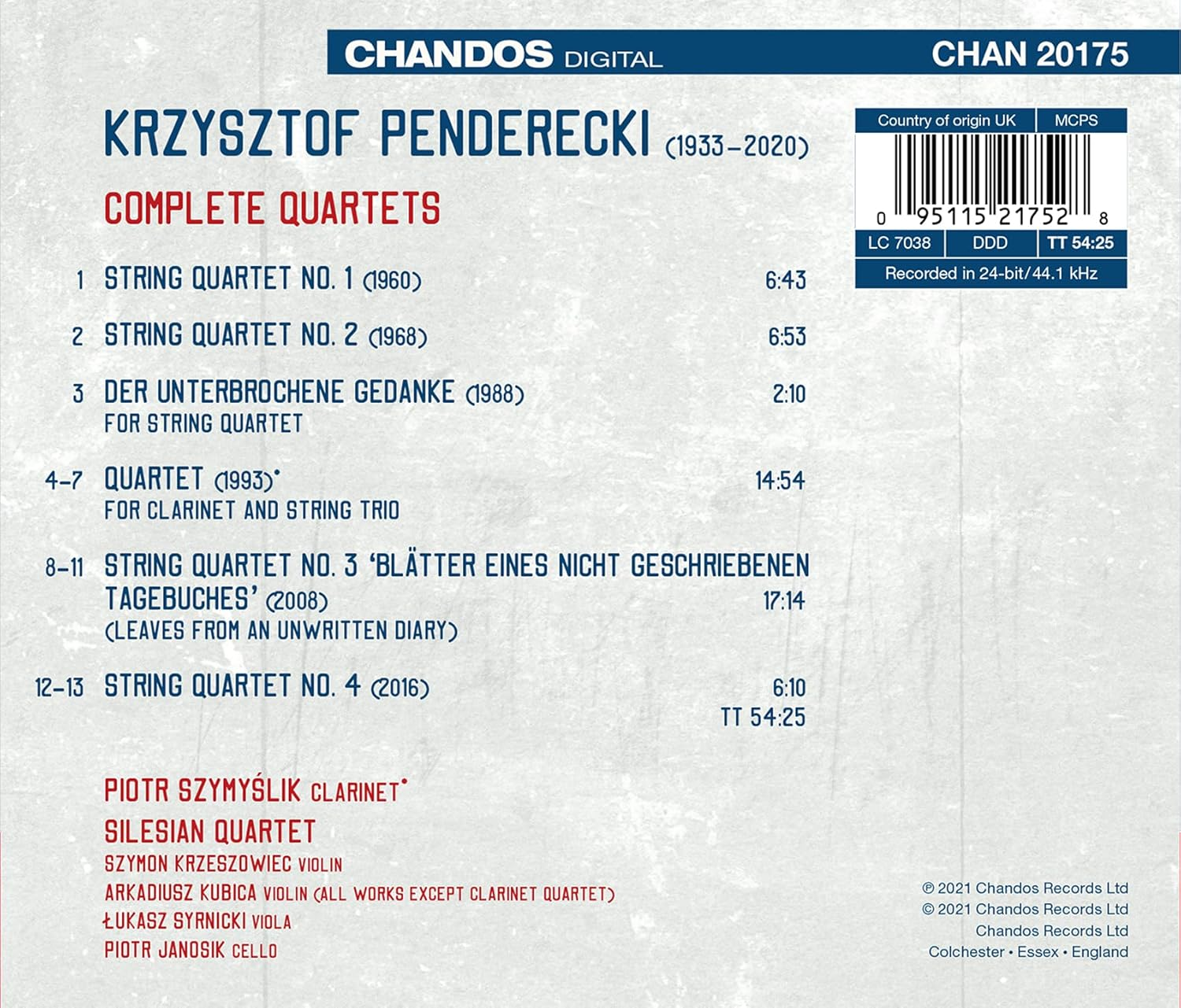 Complete Quartets image number 2