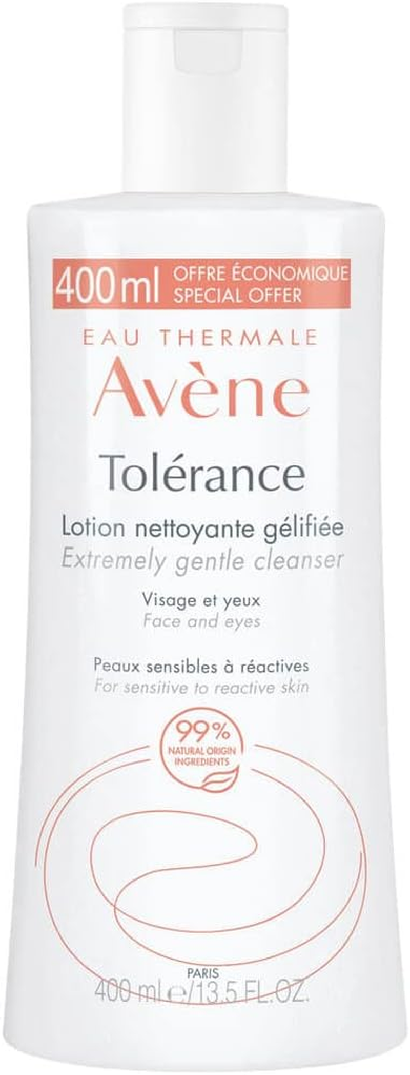 Av&egrave;ne Tol&eacute;rance Extremely Gentle Cleanser 400Ml