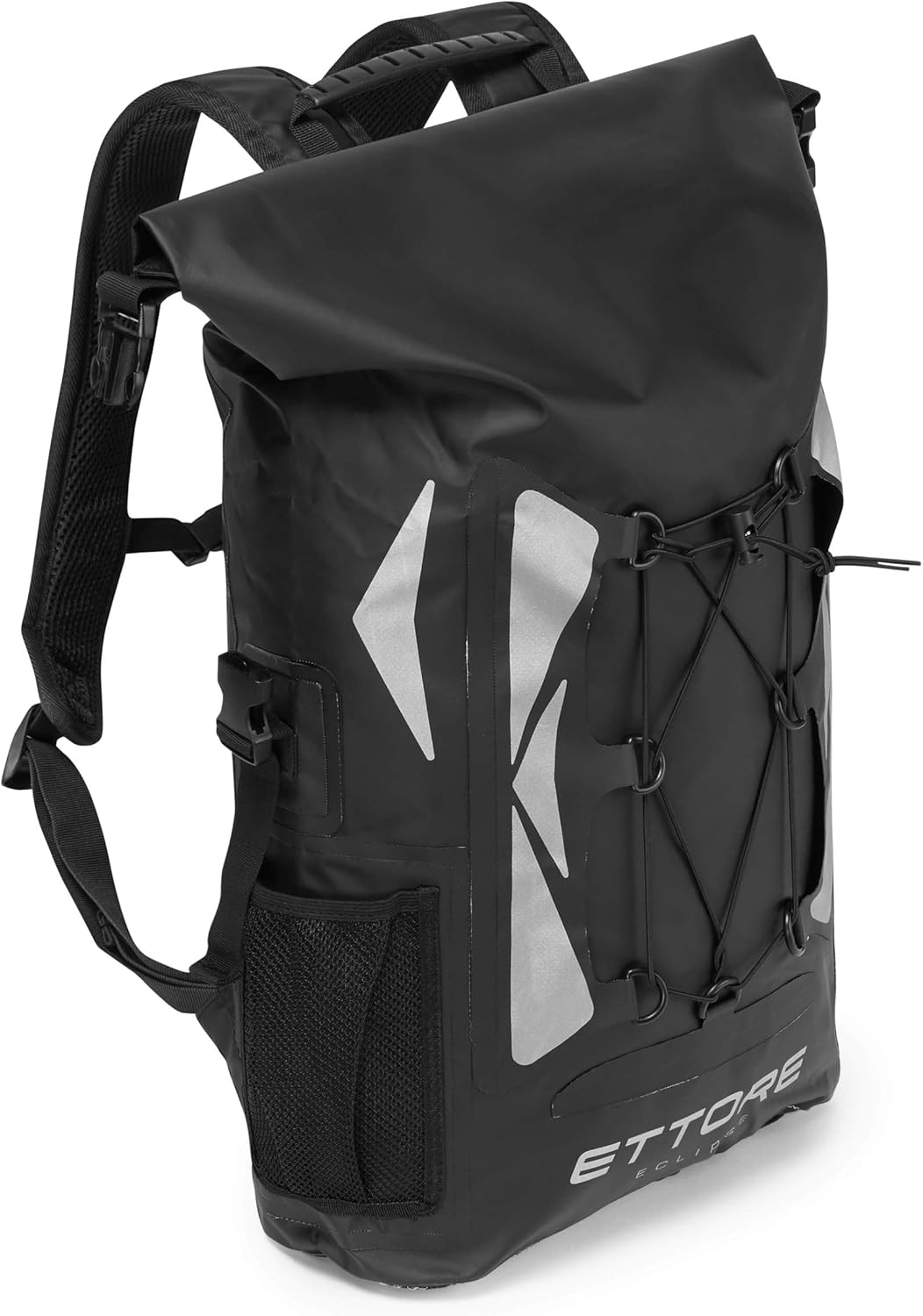 Ettore Cycling Rucksack 100% Waterproof Dry Bag 30L - Black - Eclipse image number 4