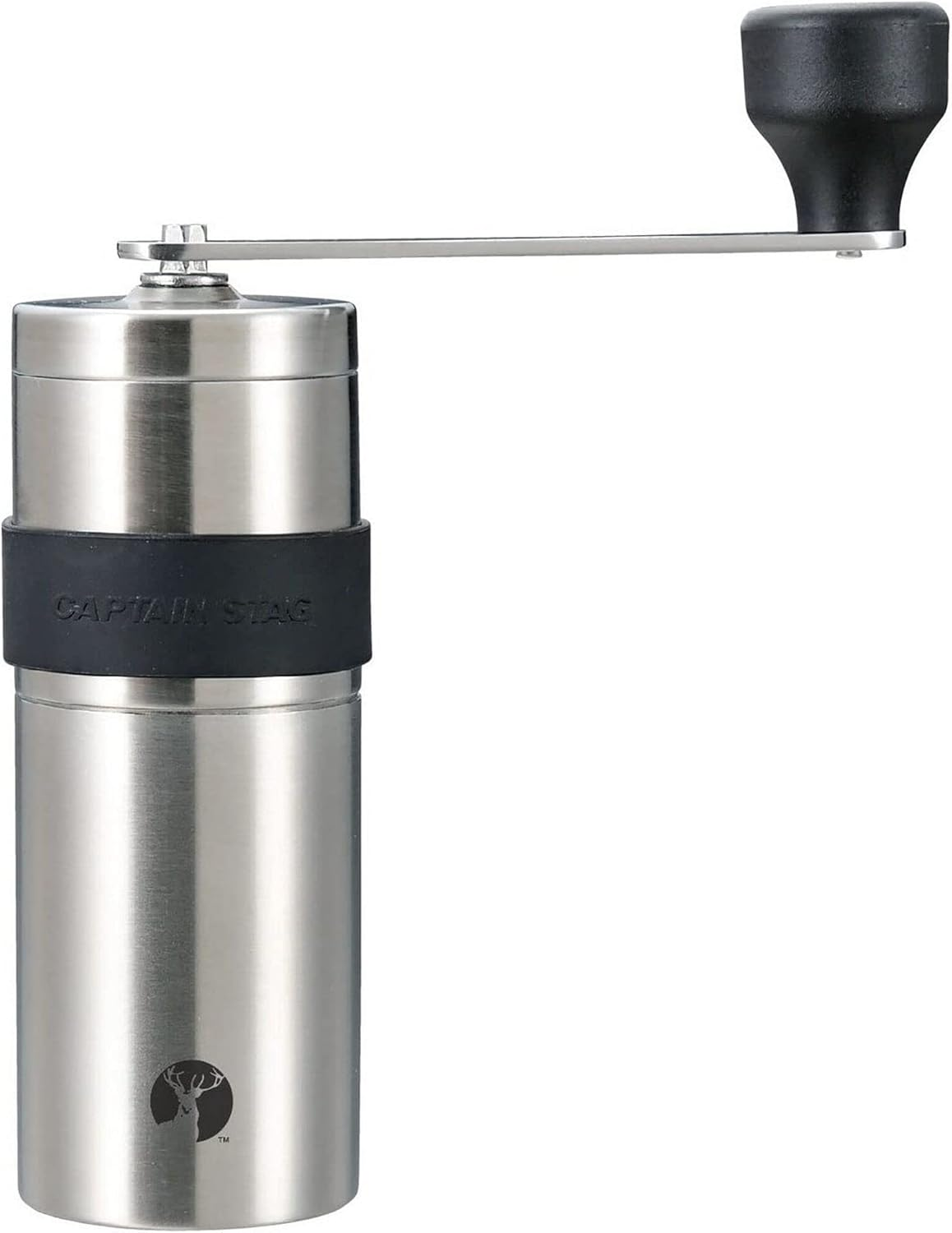 Captain Stag UW-3501 Coffee Grinder, Ceramic Blade, Handy Type, Small, 18-8 Stainless Steel, Made in Japan image number 3
