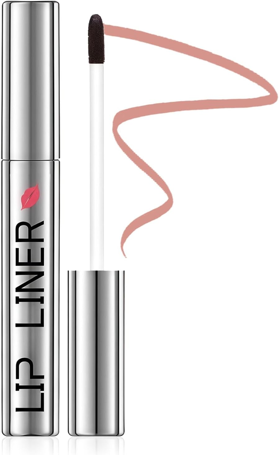 YBUETE 3Pcs Peel off Lip Stain Liner, Quick-Dry Lip Stain Peel off for Women Girls, Highly Pigmented Peel off Tint Tattoo, Waterproof, Long-Lasting & Transfer-Proof Magic Finish Lip Liner Stain Makeup