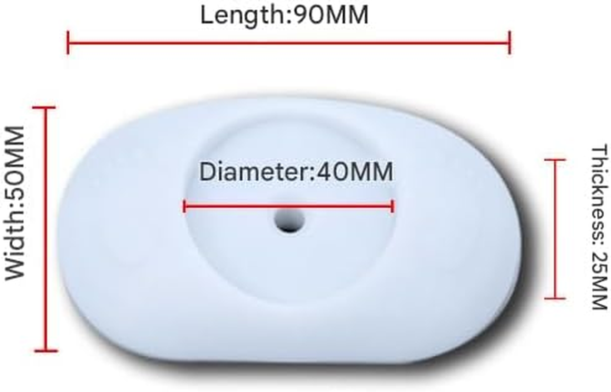 Extender - Extends Pressure Mounted Gates + Protects Walls + Stabilizes Gate, Works on Stairs - 4 Pack Wall Protector Accessories for Safety Gate Fence Wall Protector (White, One Size) image number 4