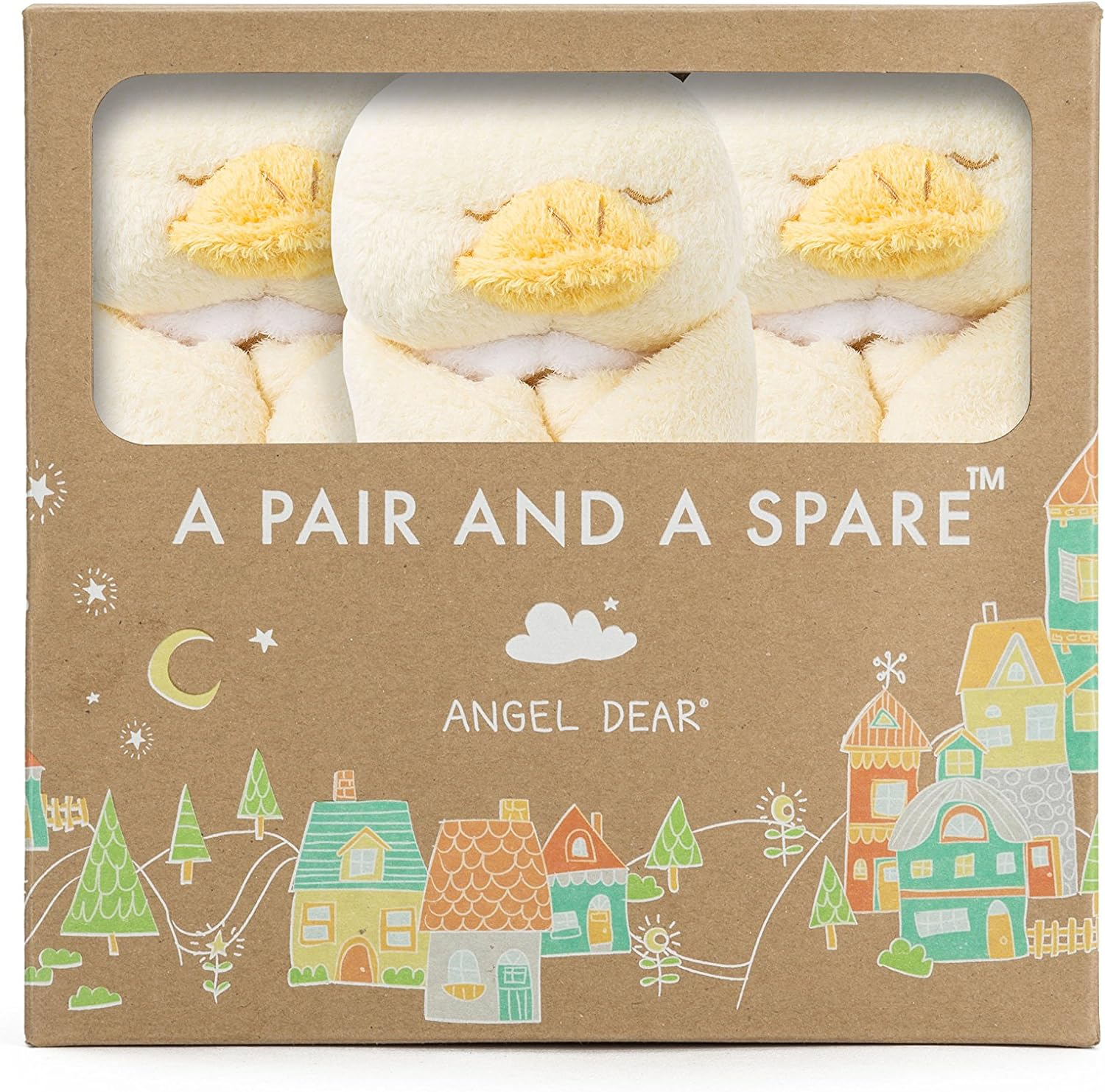 Angel Dear Pair and a Spare 3 Piece Blanket Set, Tiger - Blue image number 6