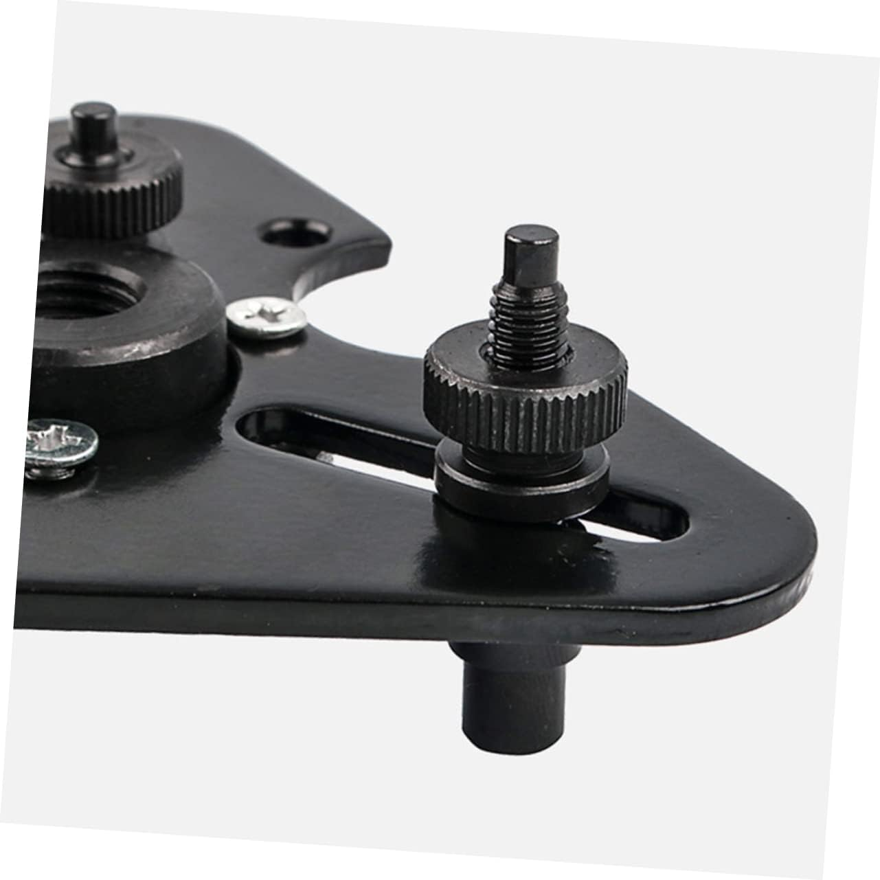 SOESFOUFU Car Ac Compressor Clutch Remover Wrench Set 8Pcs Metal Holding Tool Kit for Automotive Air Conditioner Clutch Repair and Disassembly with Steel Handles image number 4