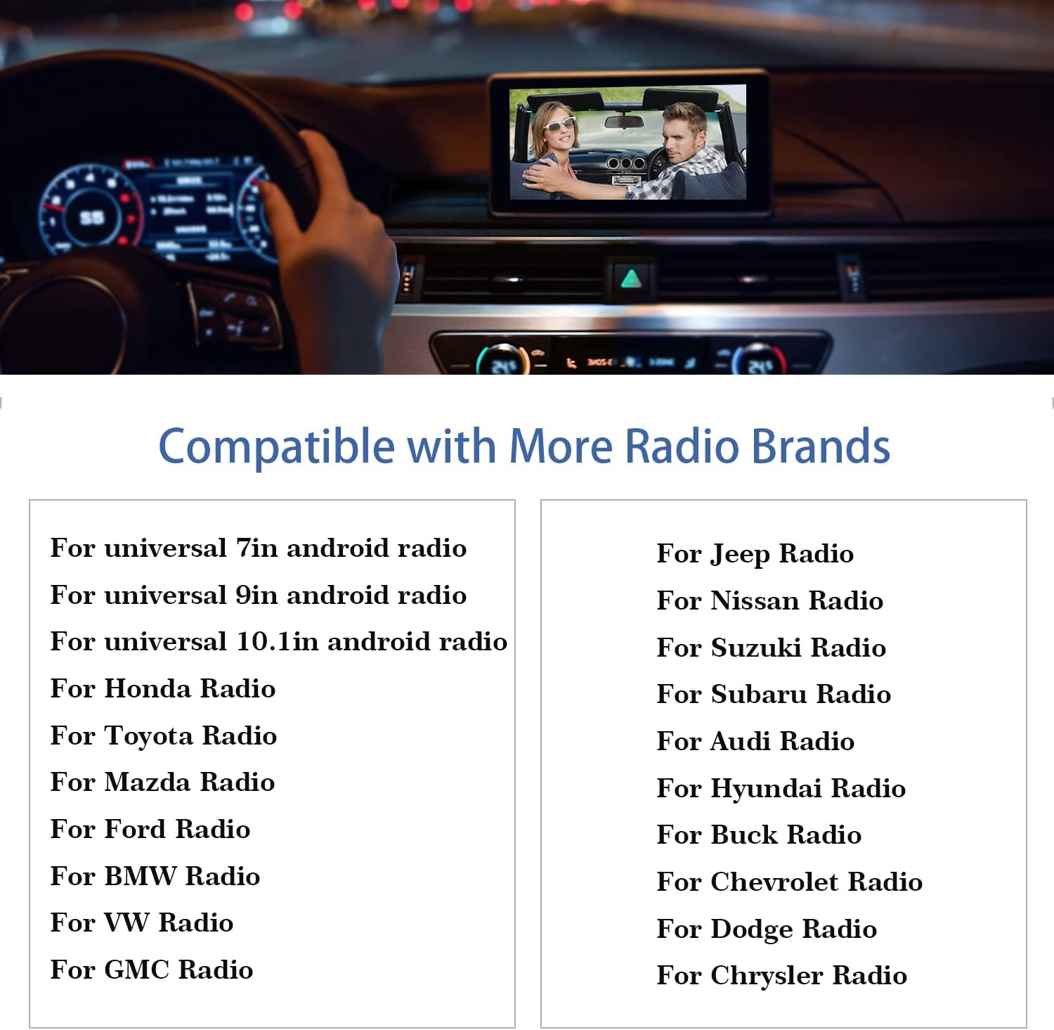 20 Pin Car RCA Harness Adapter Plugs for Most Android Car Stereo Radio GPS Head Unit image number 6