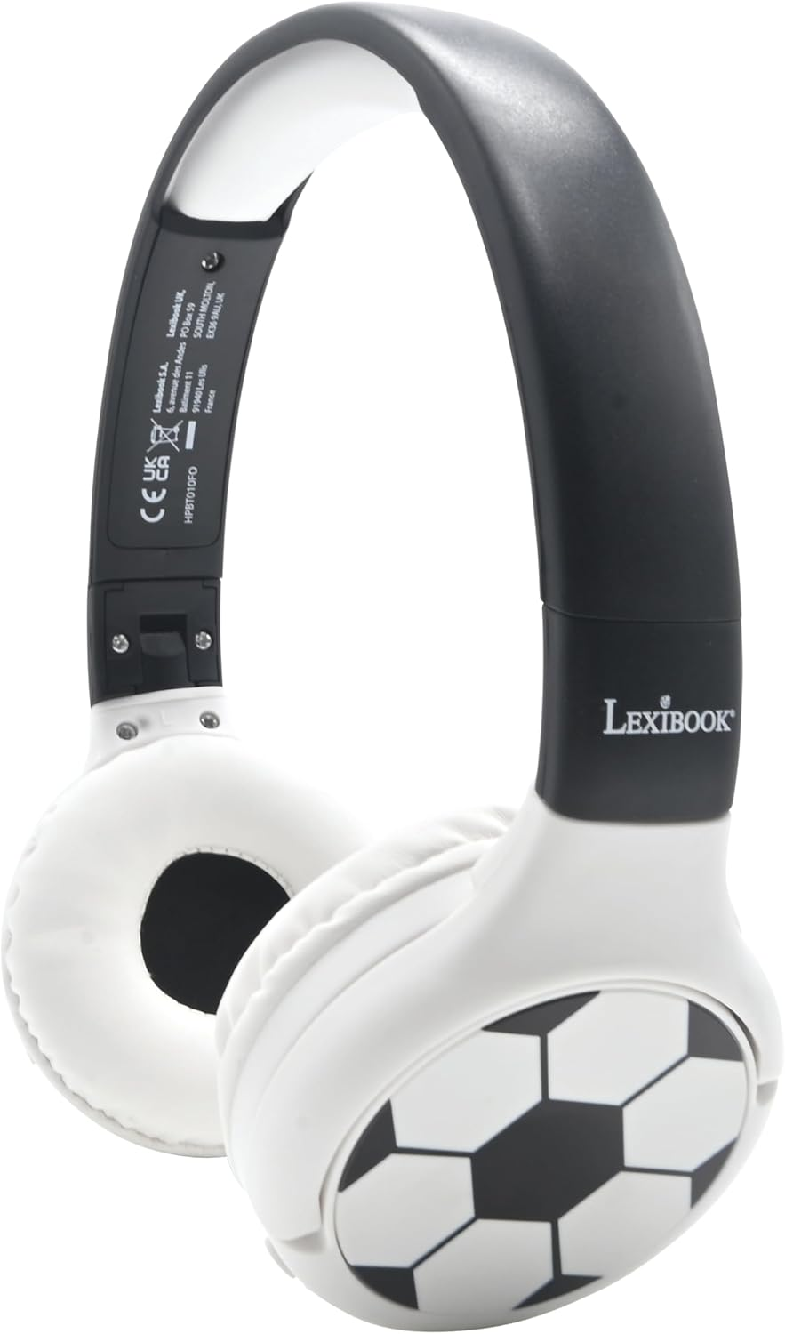 LEXIBOOK - Football - 2-In-1 Bluetooth & Wired Headphones with Microphone and Control Button, Foldable and Adjustable, Long Lasting Rechargeable Battery, HPBT010FOLXB image number 6