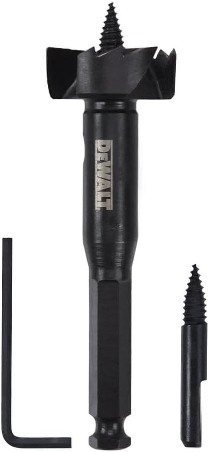 DEWALT DW1634 1-1/2-Inch Bit with 7/16-Inch Shank Selfeed Bit image number 4