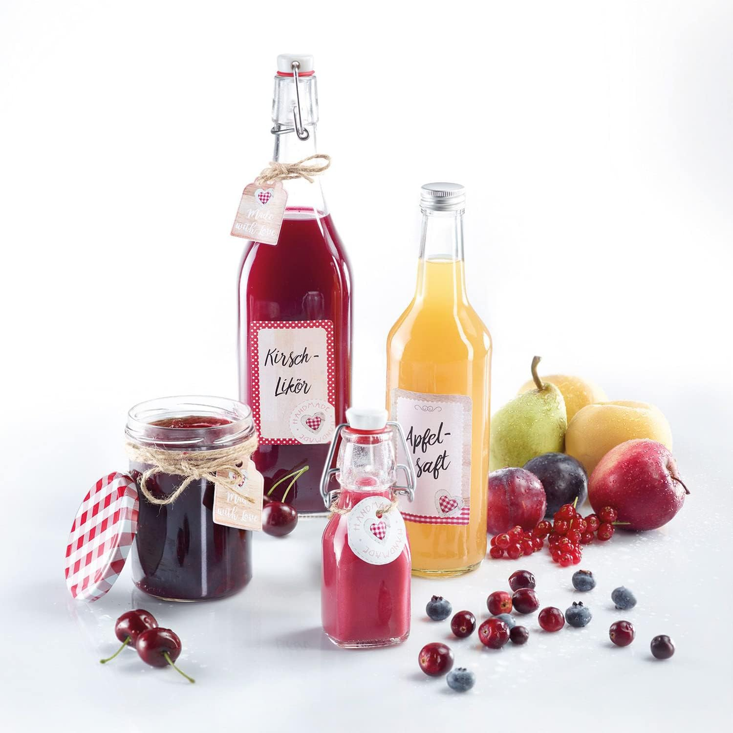 Westmark 24 Lid Clips, Suitable for All round Rim Preserving/Preserving Jars, Steel, Silver, 407522E3 image number 2