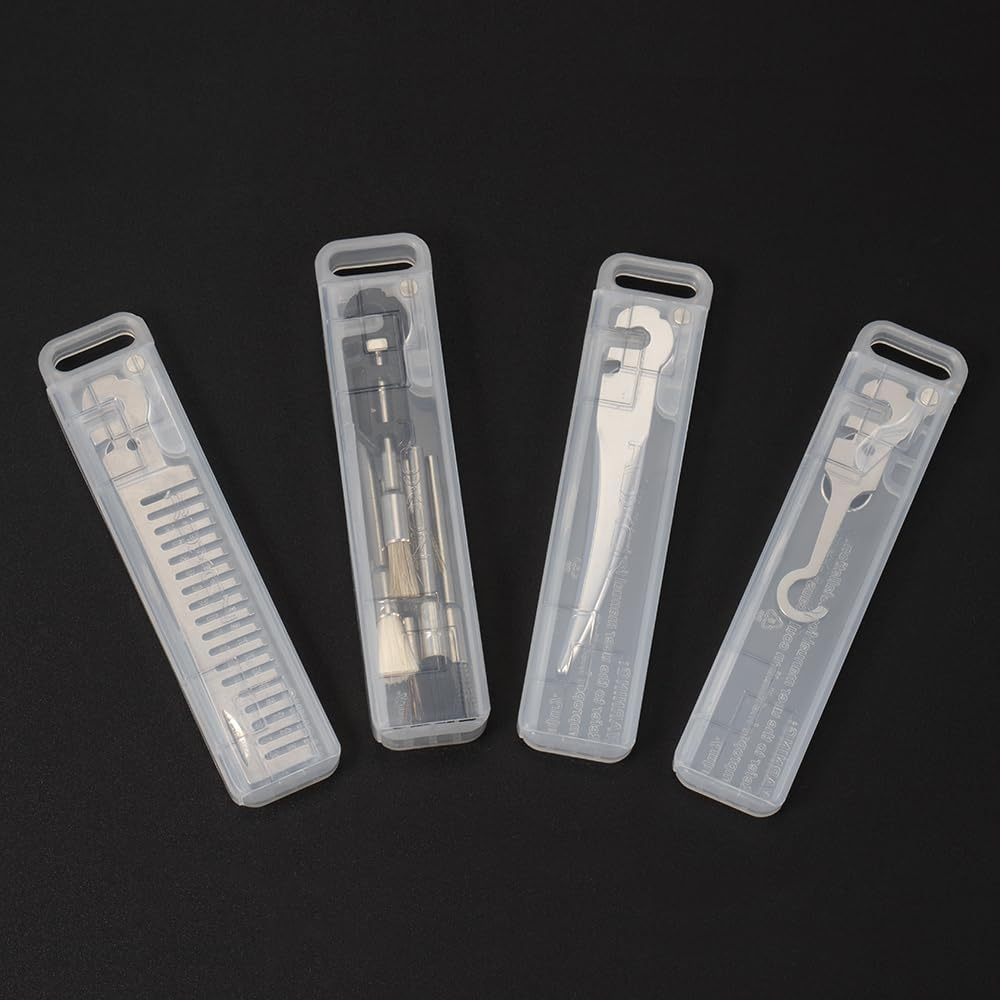 Roxon FT08 Build Your Own Multitool Accessory for Flex Multitool (4 Pcs a Set Included Comb, Marlin Spike, Mini Brush, Hook) Good for Outdoor & Camping