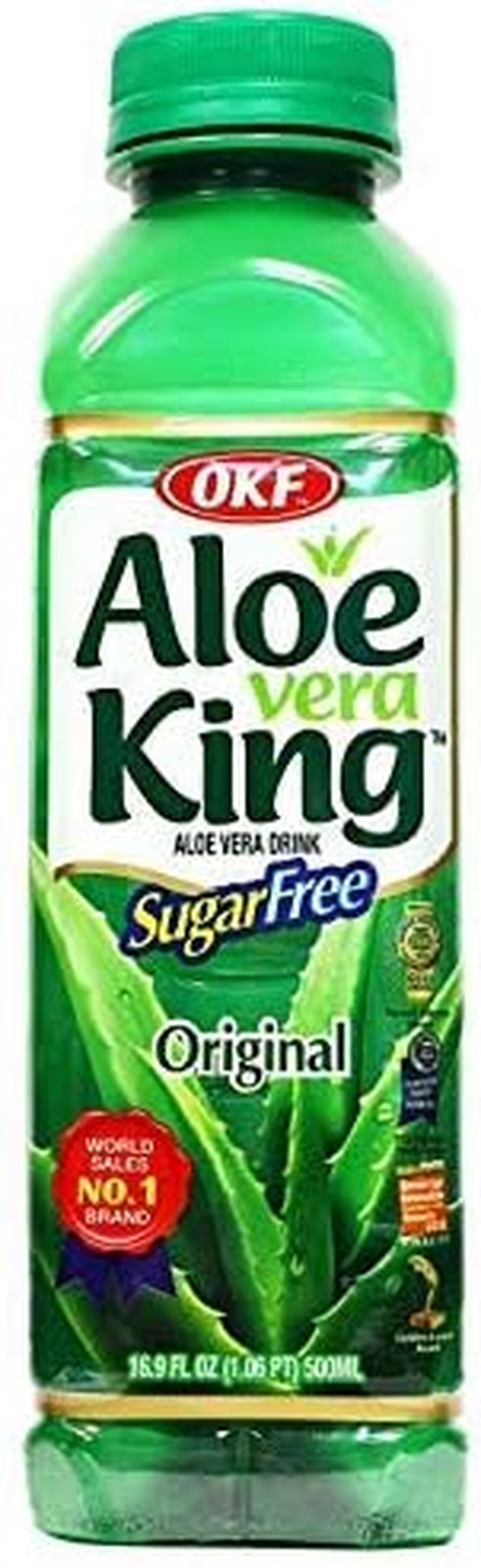 OKF Aloe Vera Sugar Free Original Drink 500 Ml image number 2