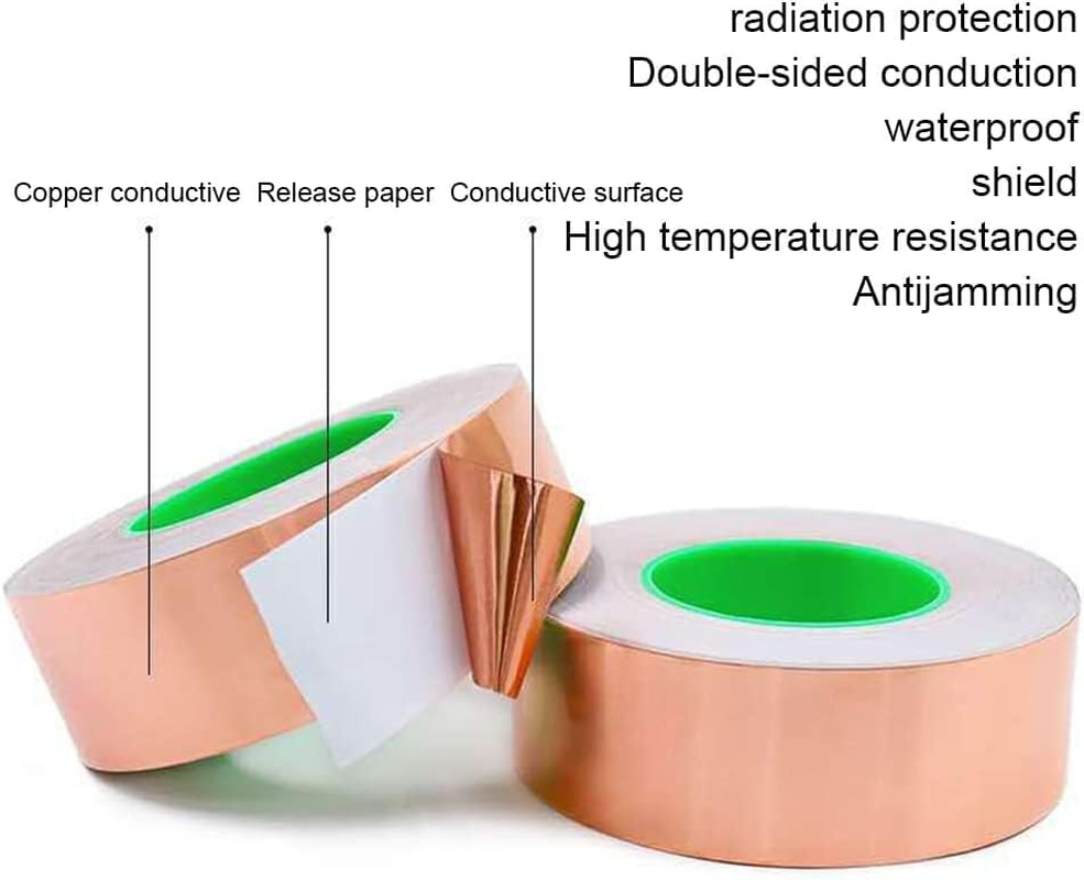 Professional Copper Foil Tape Phone Shielding Conductive Tapes Repair Tool, 15Mm image number 6