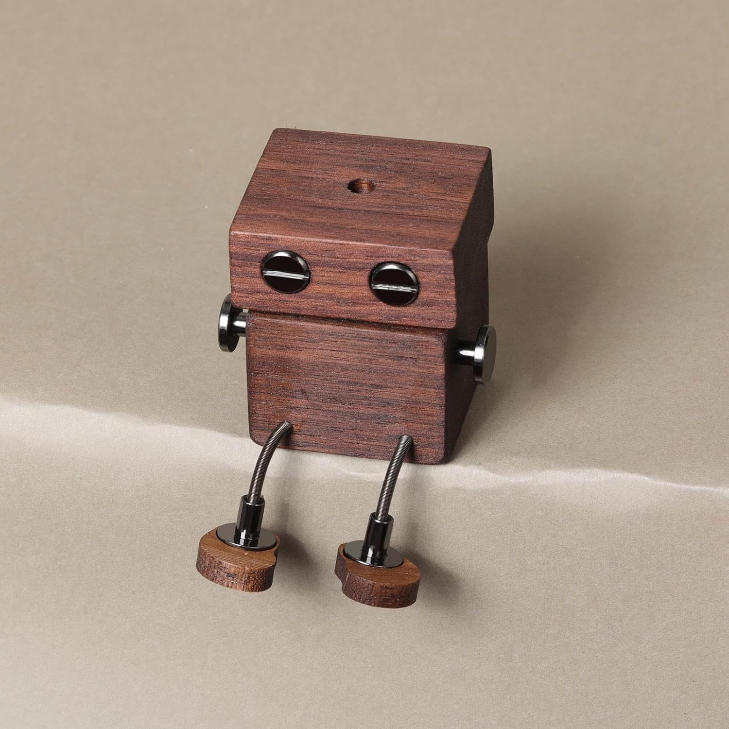 Car Smell Air Freshener,Shaking Wooden Man Figurine Car Air Freshener - Automotive Aromatherapy Interior Decor Ornament Doll for Women Men Father Mother Family image number 3