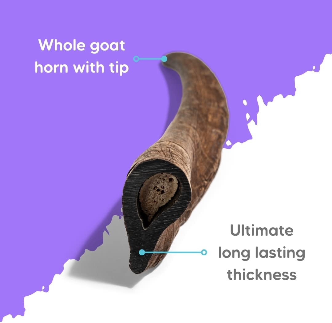 THE PET PROJECT ALL NATURAL GOAT HORN