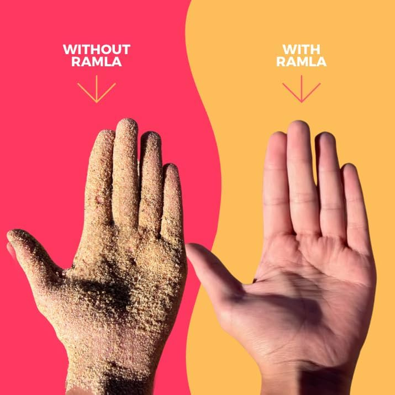 RAMLA Sand-Repellent Moisturiser &ndash; Hydrating Body Lotion for Beach Days &ndash; Lightweight, Non-Greasy Formula That Repels Sand &ndash; as Seen on Shark Tank (150Ml, Coconut Crush)