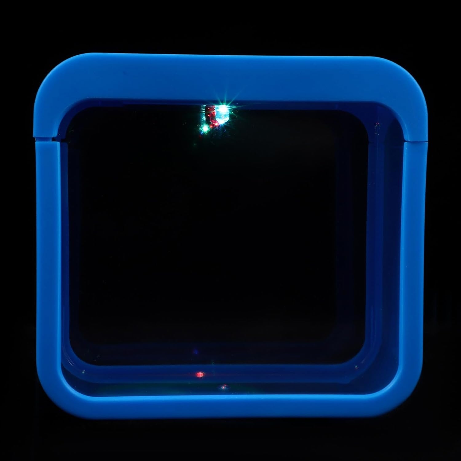 DOITOOL Mini Breeding Isolation Box with Light, Detachable Blue Fish Tank Aquarium for Small Aquatic Pets, Portable Mini Landscaping Aquarium Suitable for Betta and Small Fish