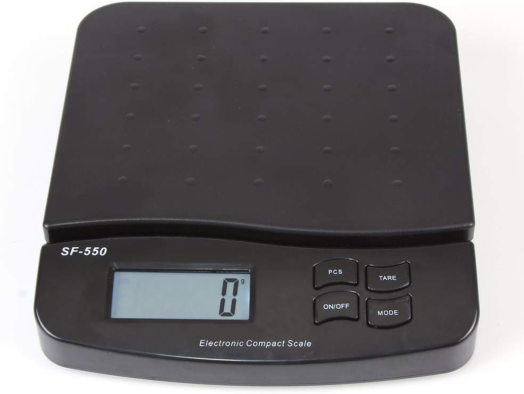 LCD Digital Scale Electronic 25Kg 1G Battery Operated Super Precise Accurate Reliable Coffee Scale Quick Responses for Weighing Spice Gold Medication Cake Home Kitchen Food (Black)