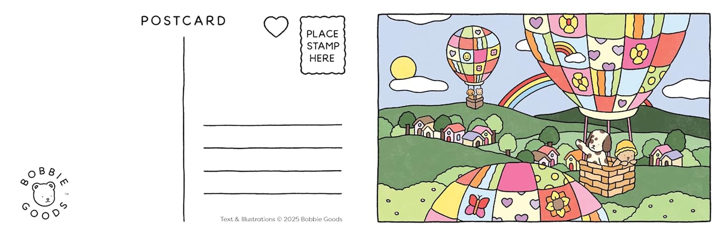 Bobbie Goods Postcard Coloring Book: 20 Postcards image number 6