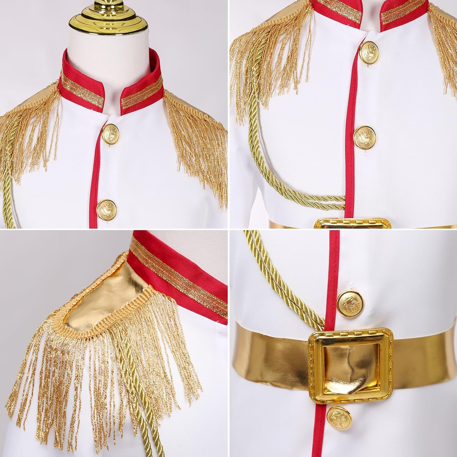 Prince Costume for Boys Halloween Kids Prince Charming Costume for Toddler Boys image number 5