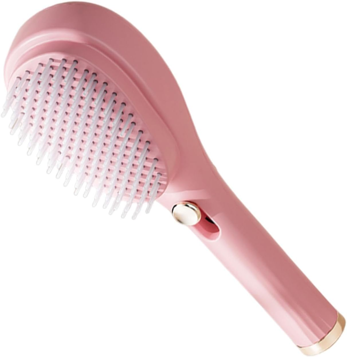 Anti Static Massage Comb | One-Click Cleaning Comb | Self-Cleaning Hairbrush anti Static Hair Comb for All Hair Types, Wet or Dry