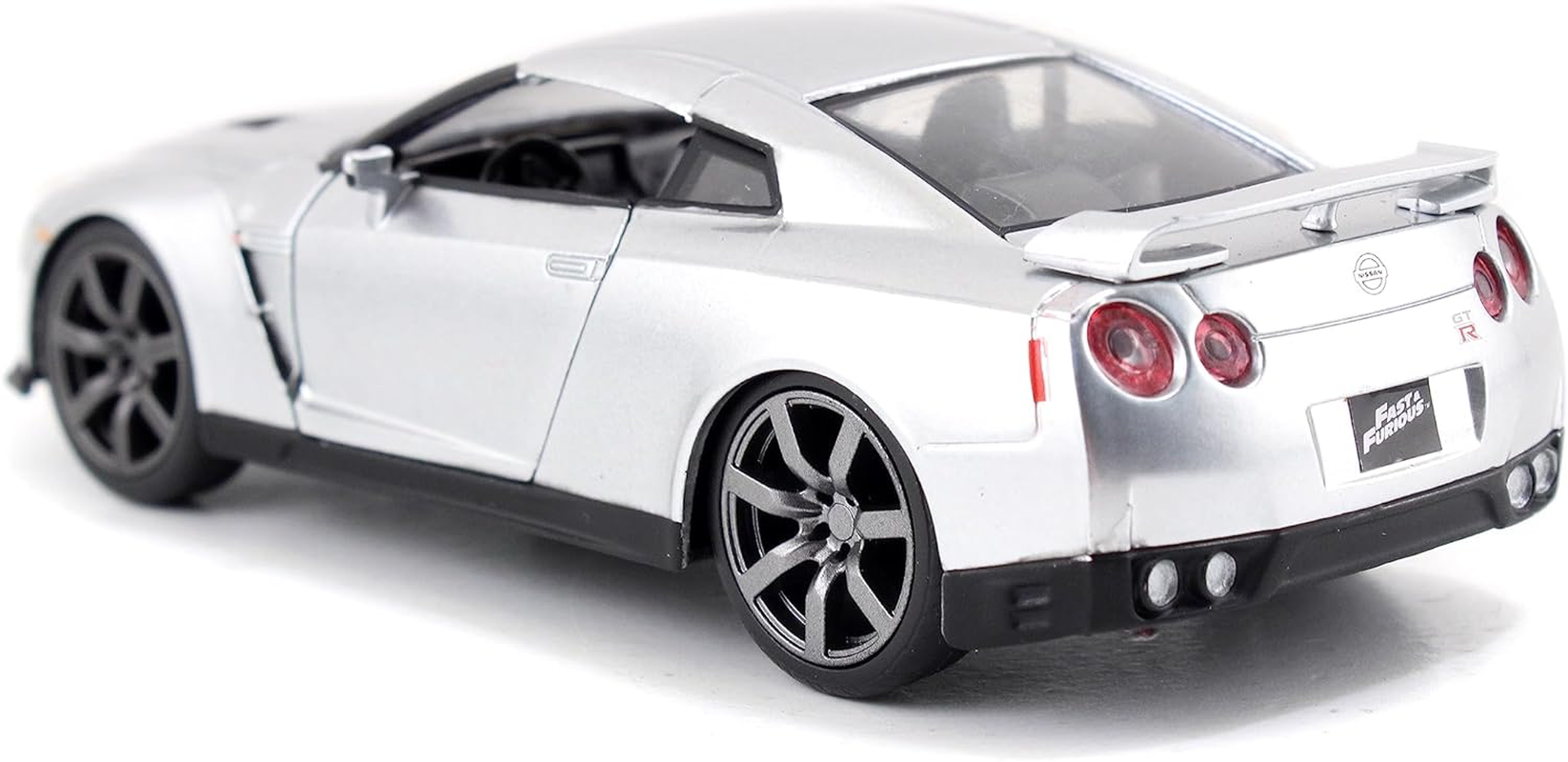 Jada Brian'S Nissan GT-R R35 Silver Fast & Furious Movie 1/32 Diecast Model Car By image number 1