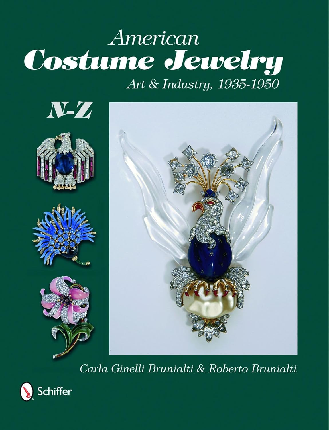American Costume Jewelry: Art and Industry, 1935-1950, N-Z: Art & Industry, 1935-1950, N-Z: 2
