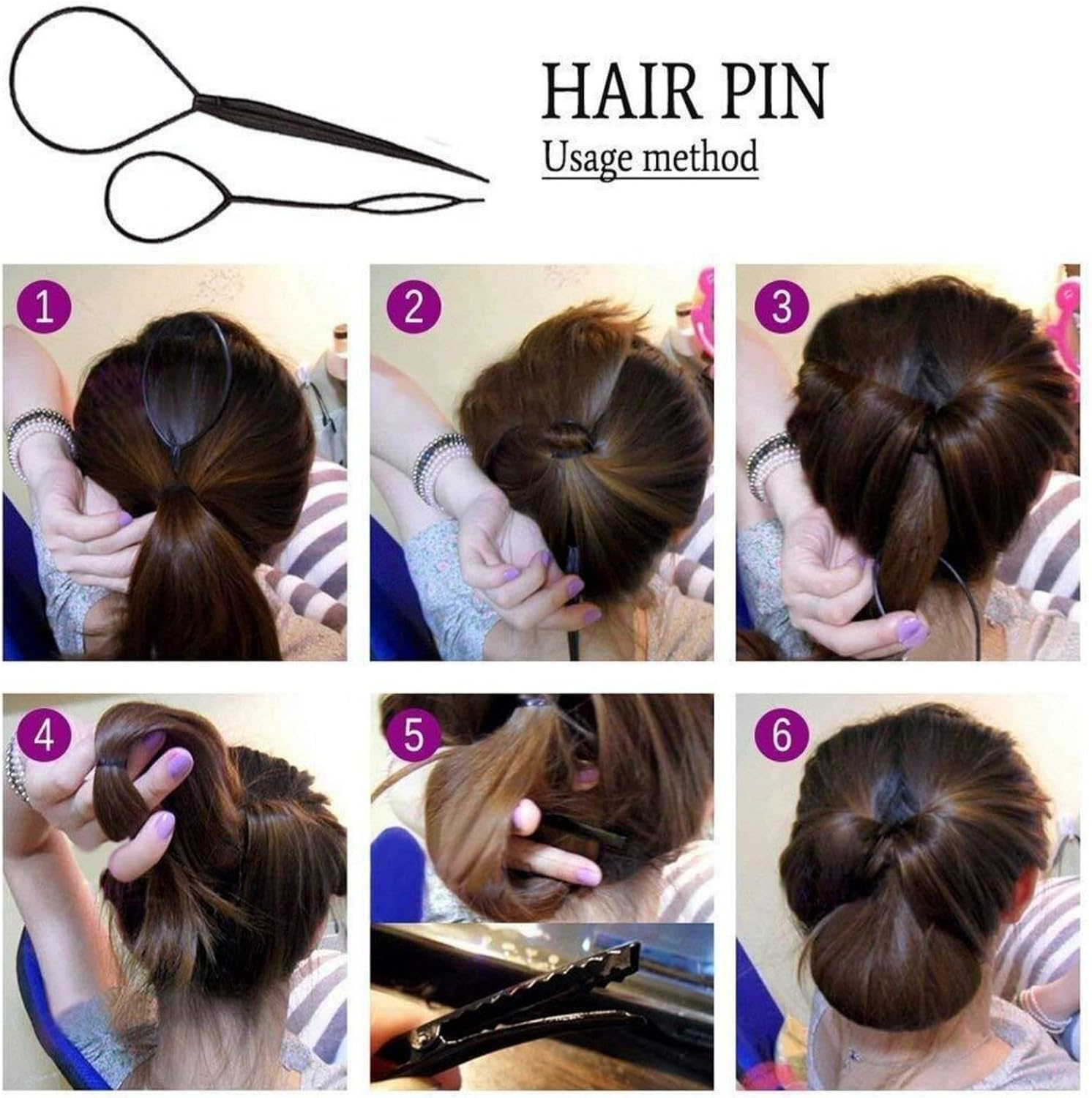 Hair Styling Set, Hair Styling Set, Hair Styling Clips, Hair Styling Tool Kit, Hair Styling Accessories image number 2