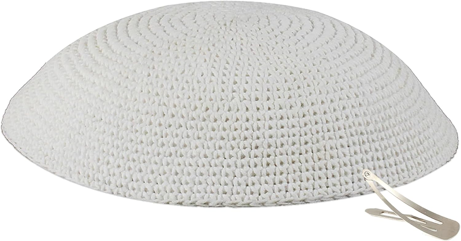 Zion Judaica Knit Quality Kippot Single or Bulk Optional Custom Imprinting for Any Event image number 2