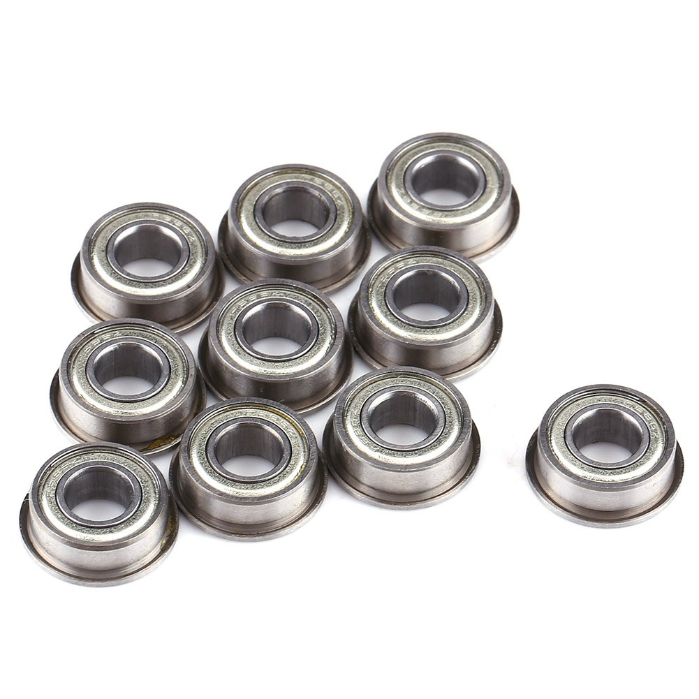 Mini Metal Steel Double Shielded Flanged Ball Bearings 6 * 13 * 5Mm for Electric Motor Quadcopter image number 5