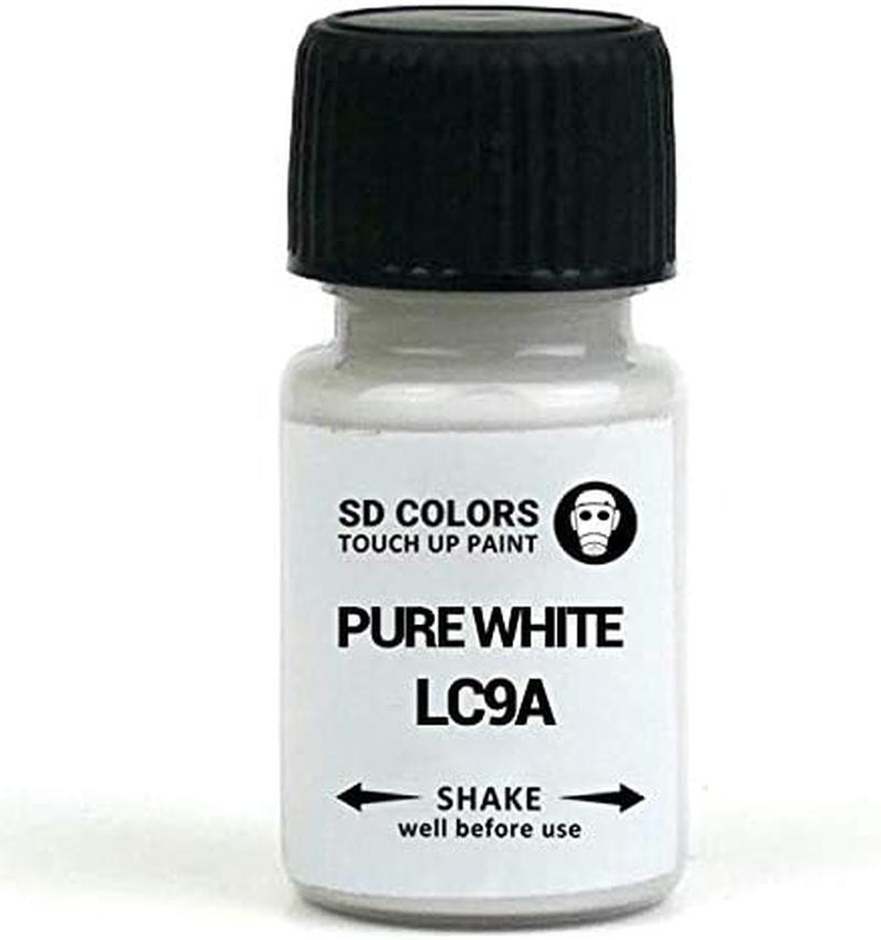 SD COLORS Pure White LC9A 15Ml Touch up Paint - Just Paint Coded LC9A image number 4