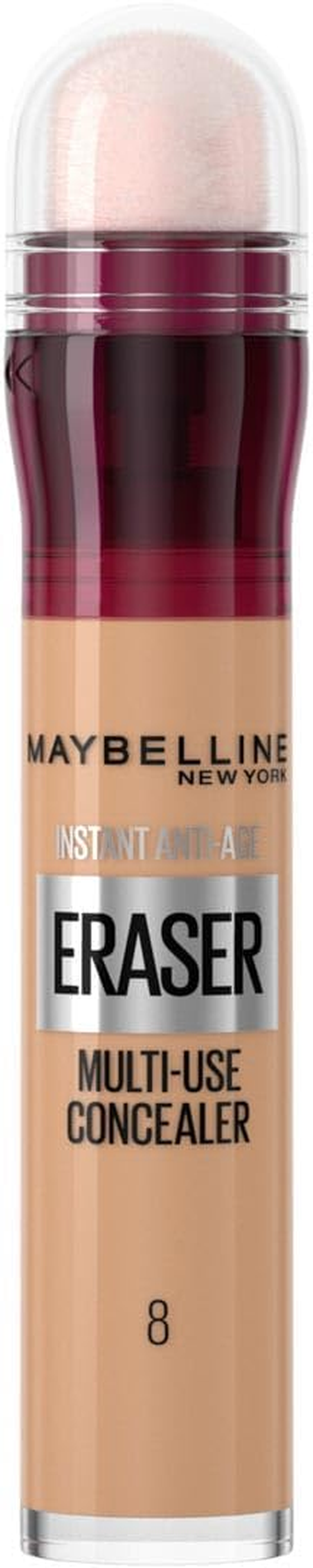 Maybelline Concealer Instant anti Age Eraser Eye, Dark Circles and Blemish, Ultra Blendable Formula Dermatologist Tested & Suitable for Sensitive Skin 08 Buff image number 6